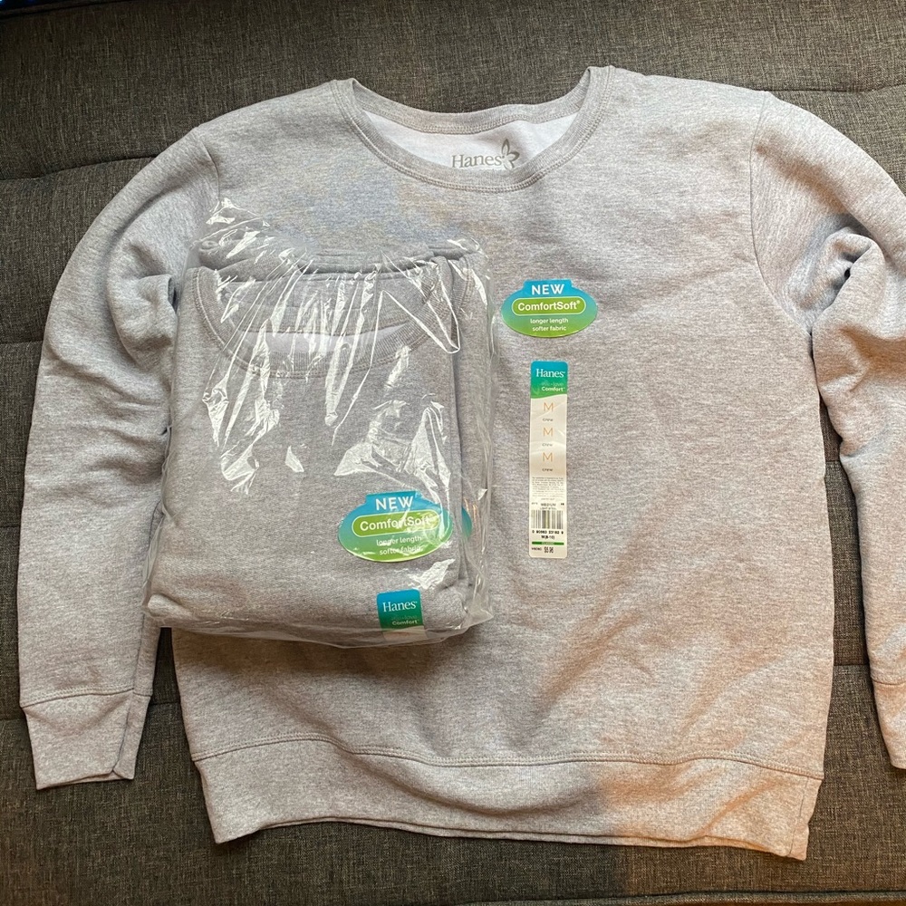 Hanes comfort soft long sleeves